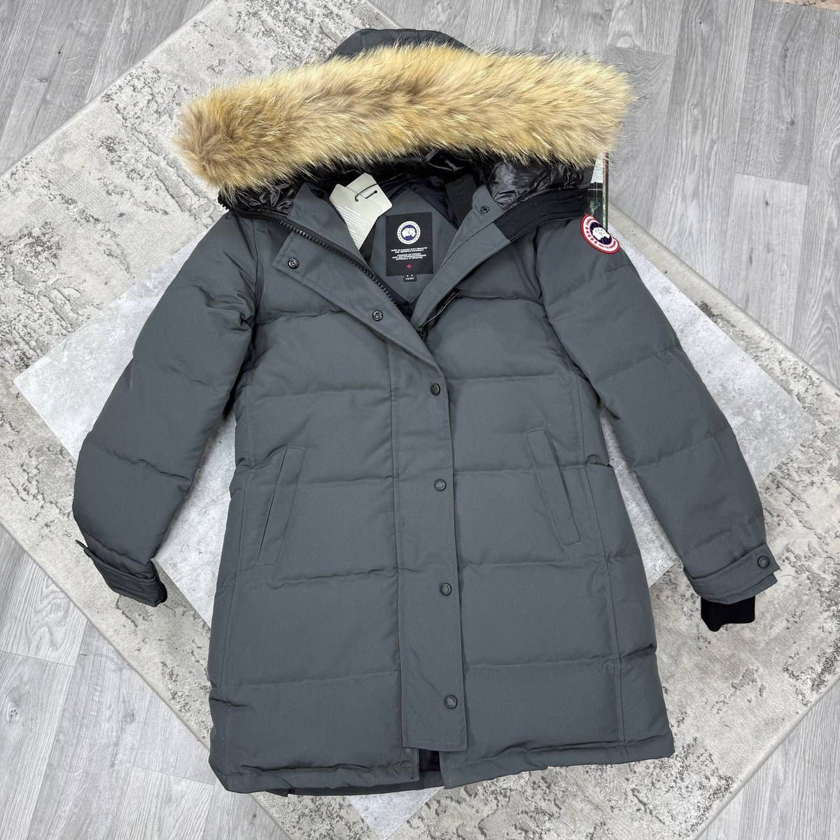 CG WOMENS SHELBURNE PARKA - CHARCOAL