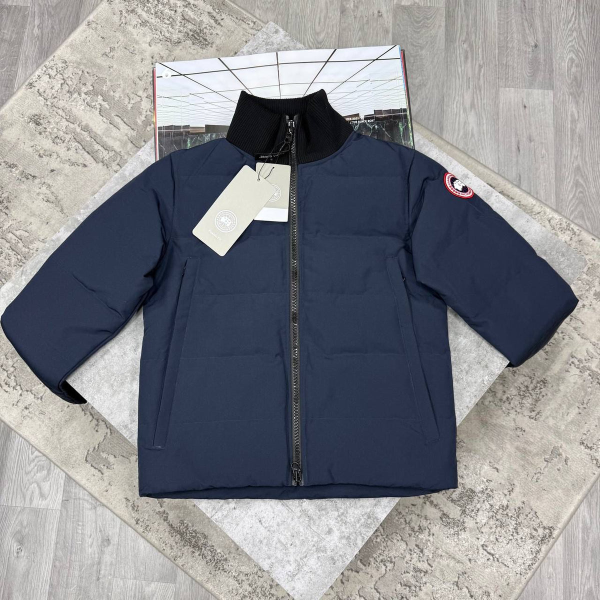 CG WOOLFORD JACKET - NAVY