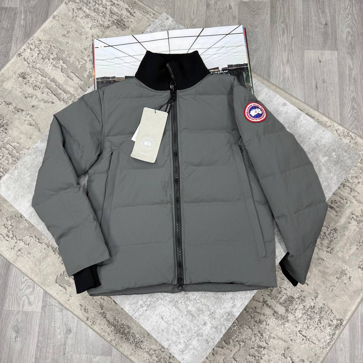 CG WOOLFORD JACKET - CHARCOAL