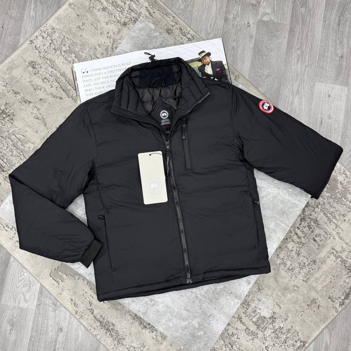 CG LODGE JACKET - BLACK