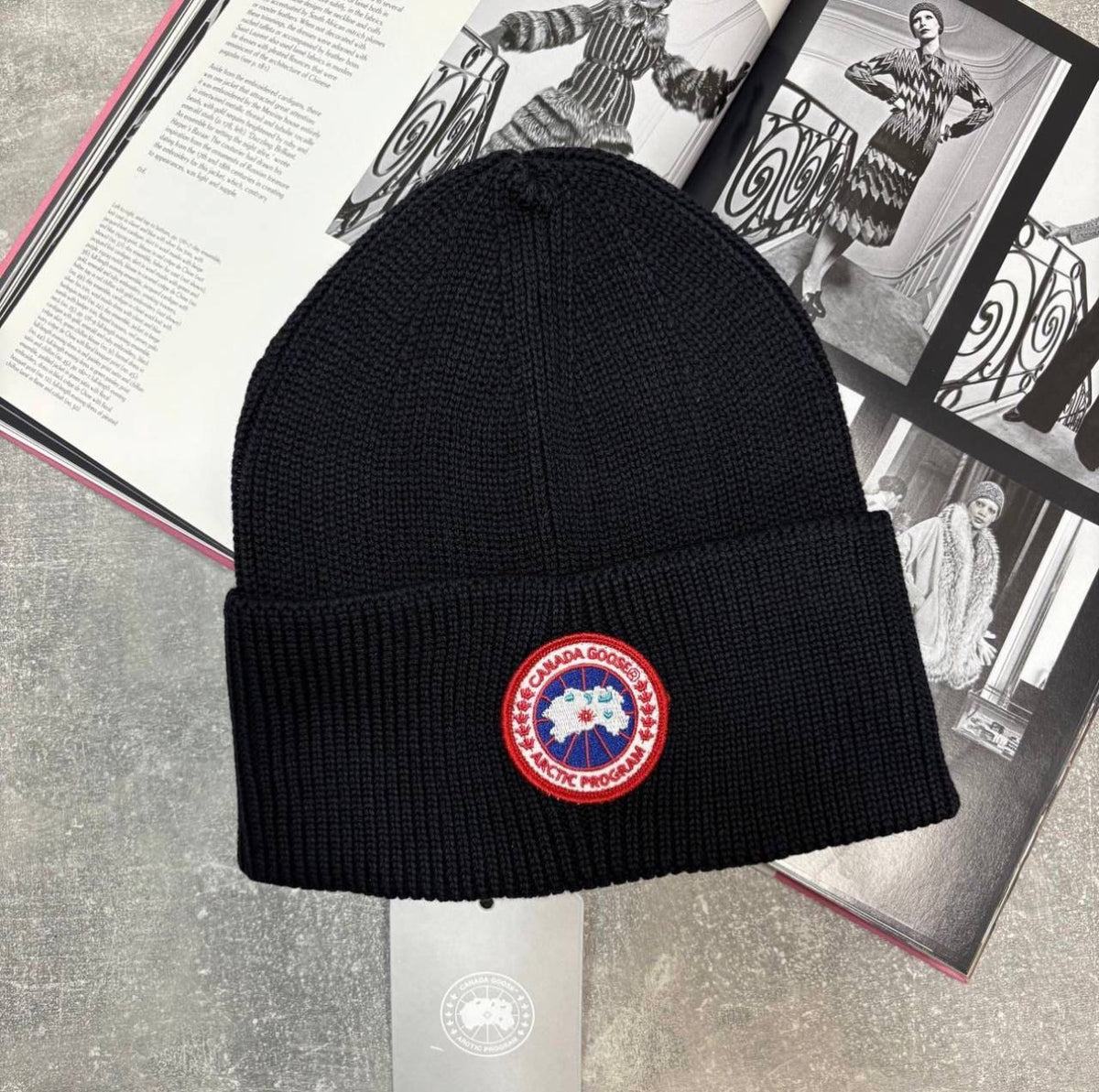 CG BEANIE - BLACK