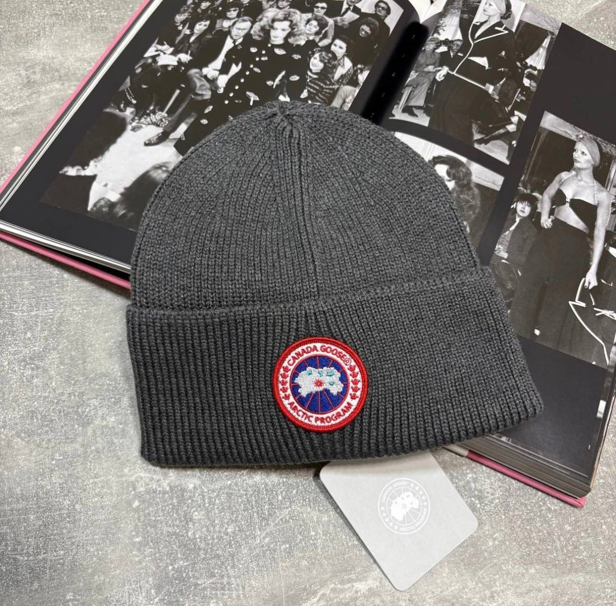 CG BEANIE - CHARCOAL
