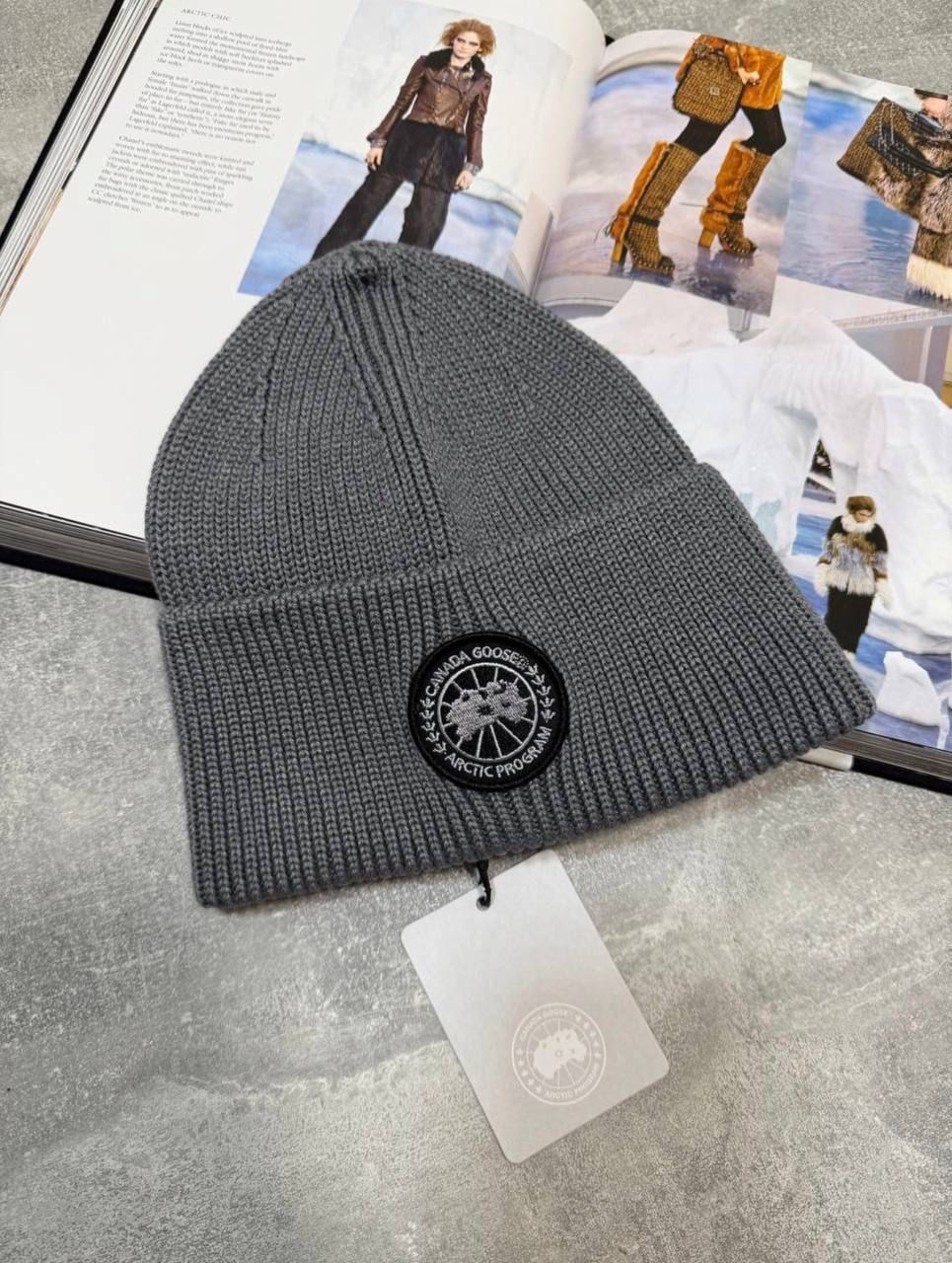 CG BEANIE - GREY
