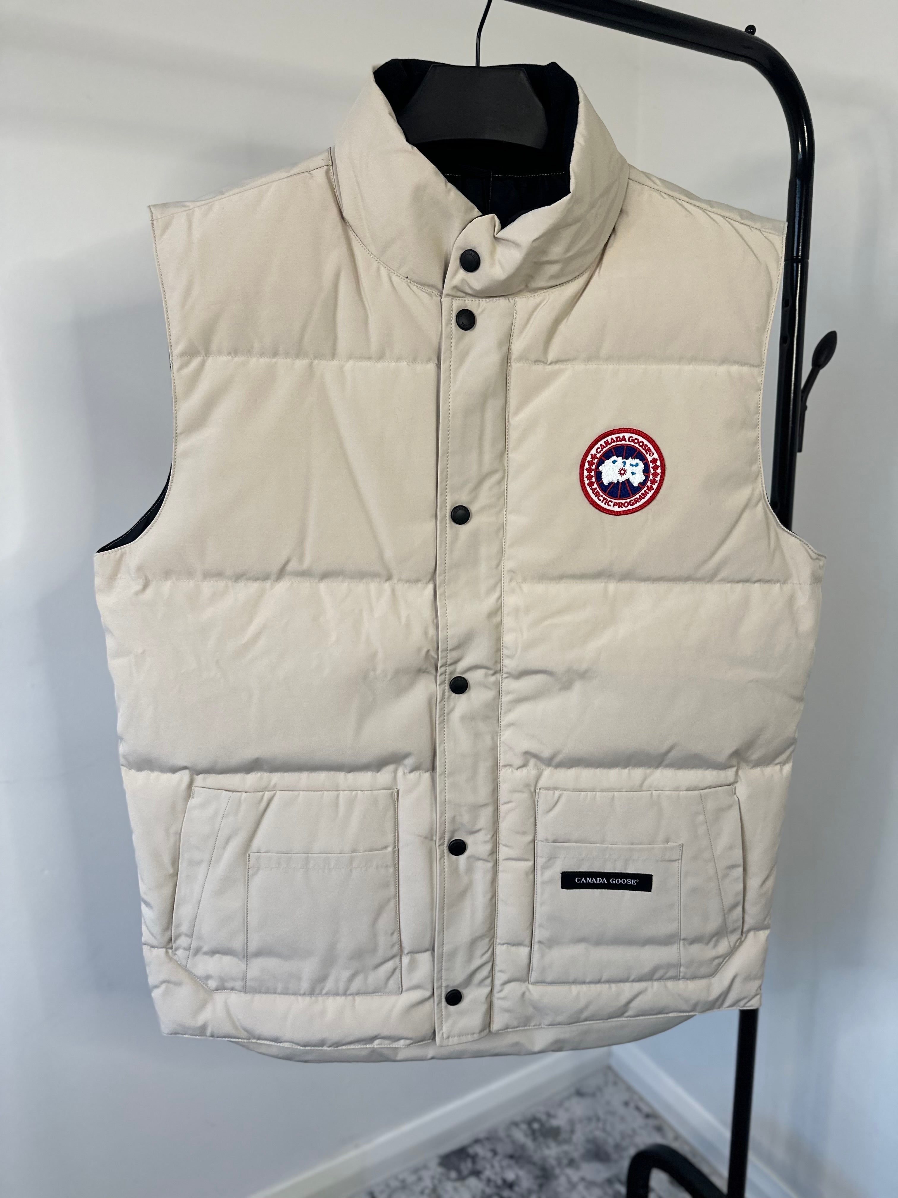 CG FREESTYLE CREW GILET - CREAM