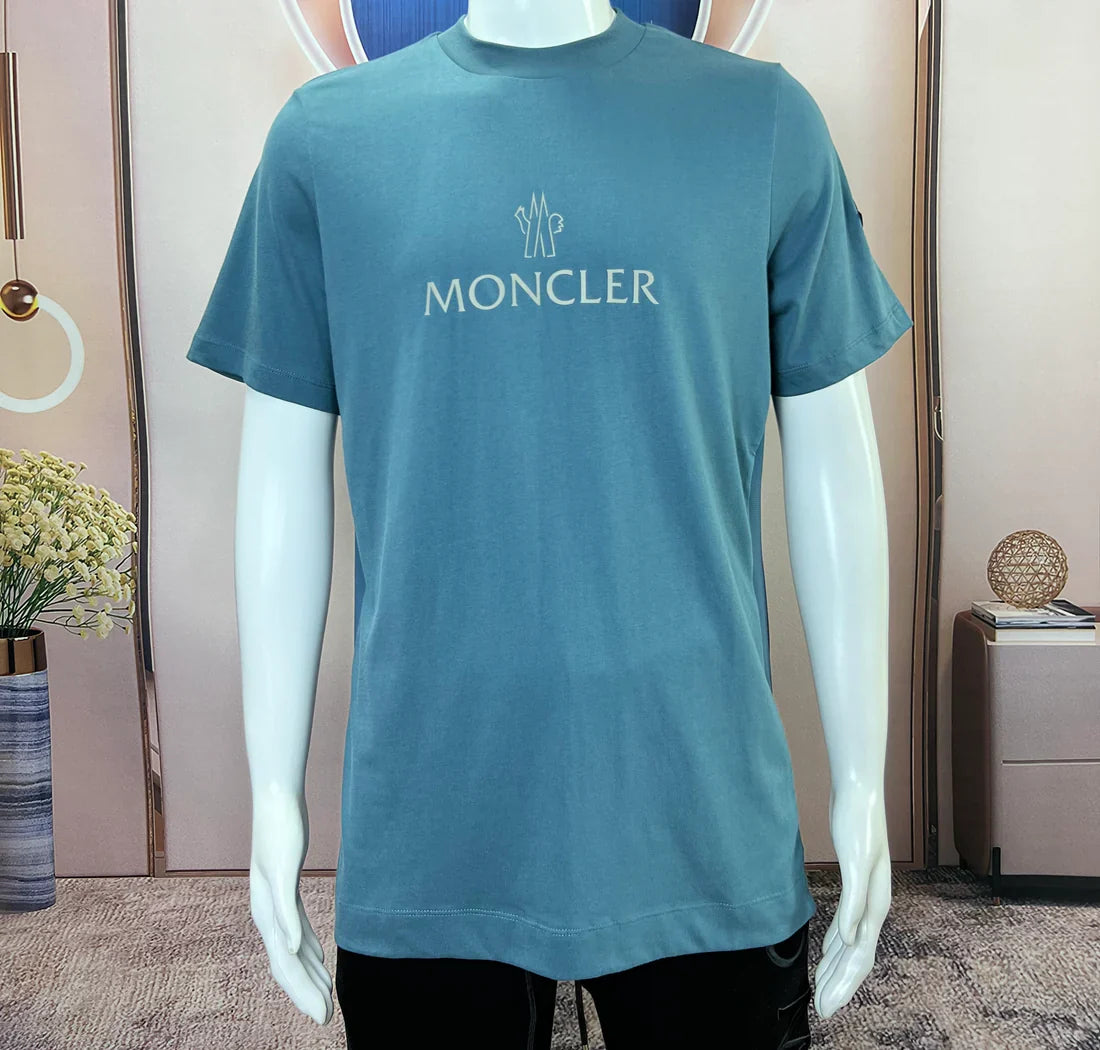 MNCLR COTTON T SHIRT - BLUE