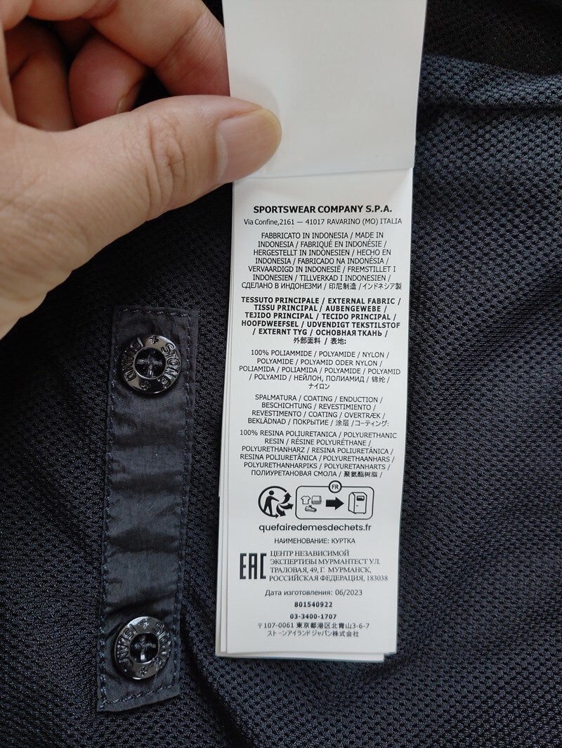 SI CRINKLE REPS WINDBREAKER - BLACK