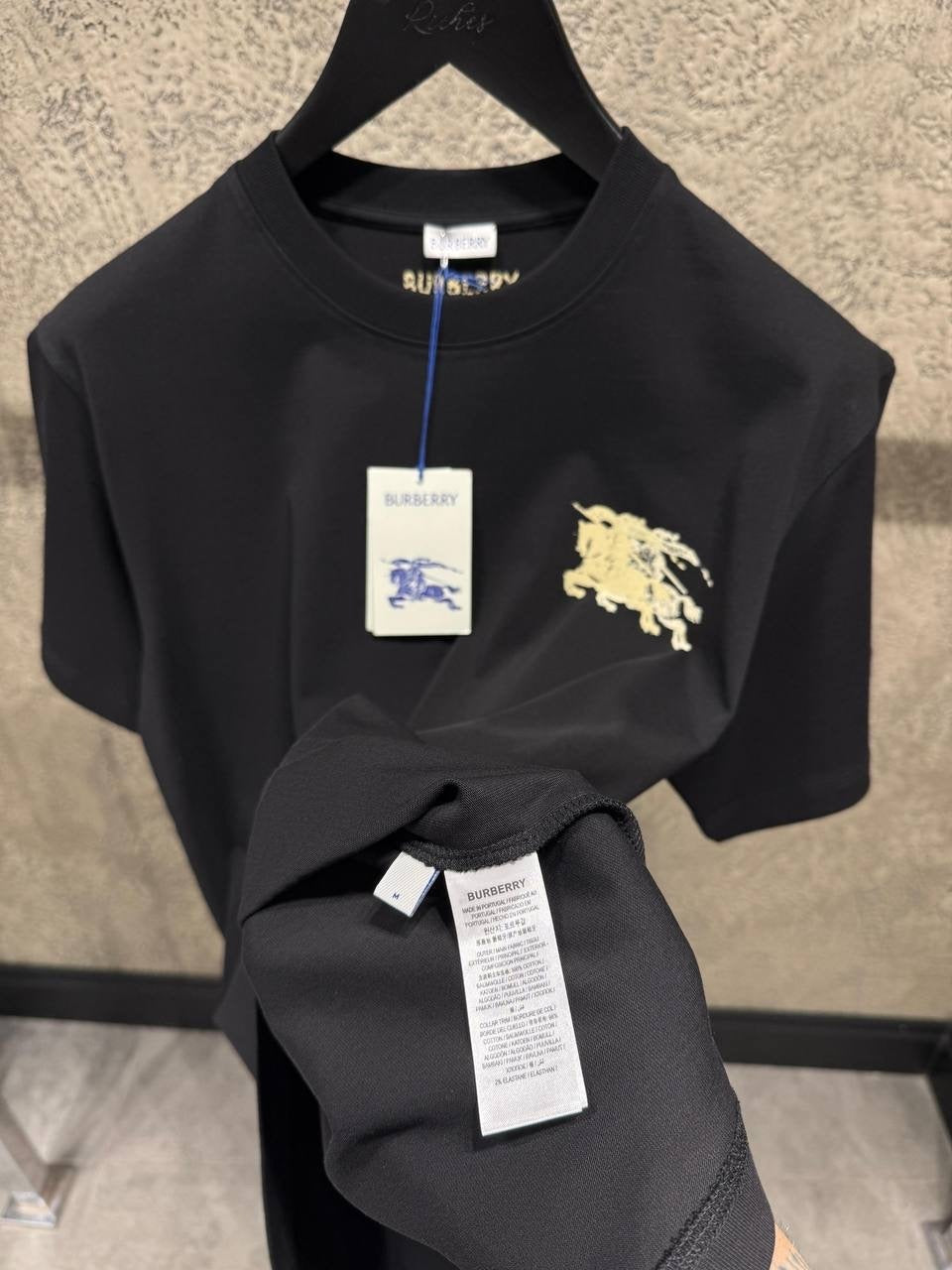 BBR COTTON TSHIRT - BLACK