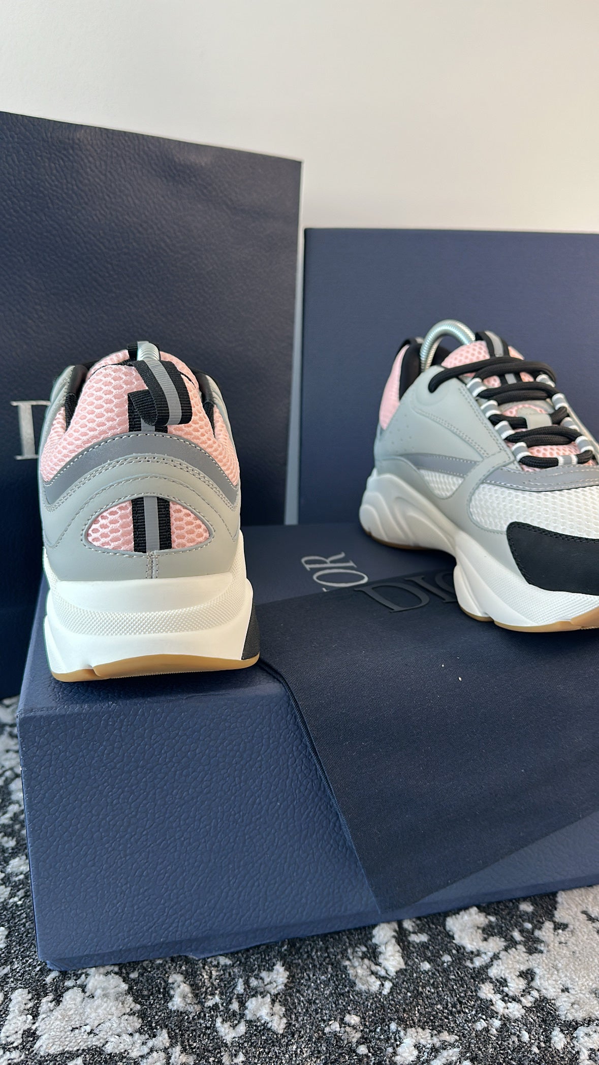 CD B22 SNEAKERS - PINK/GREY/WHITE