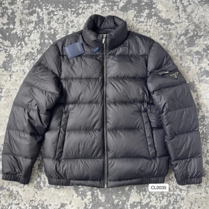 PDA PUFFER JACKET - BLACK