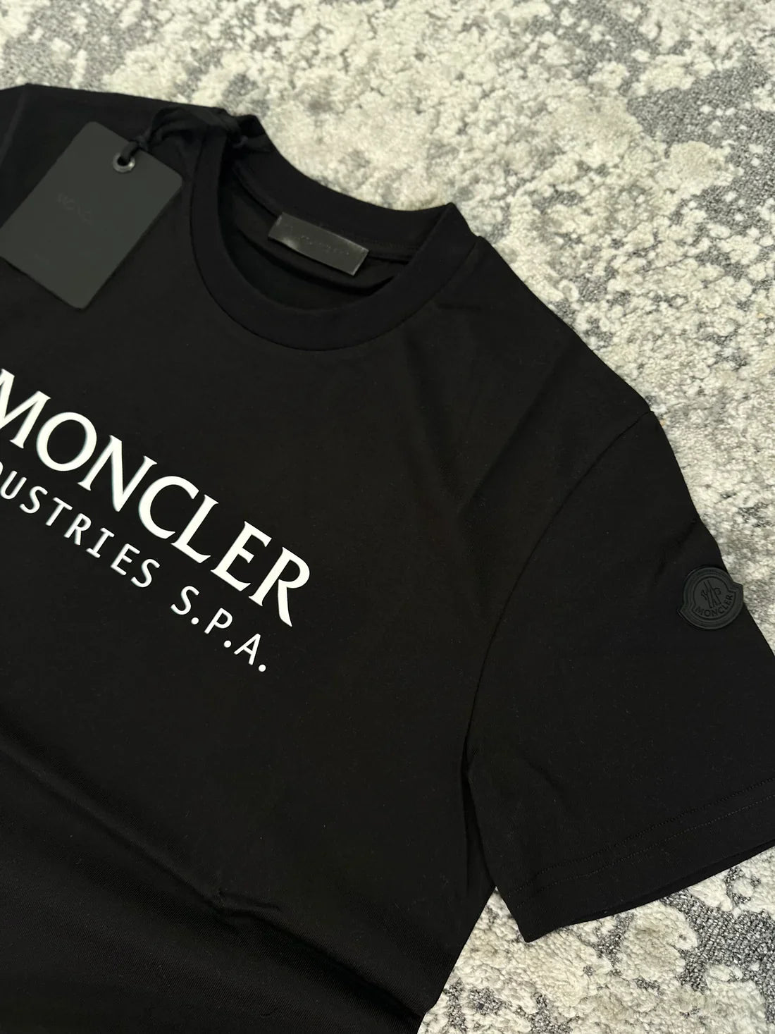 INDUSTRIES SPA T SHIRT - BLACK