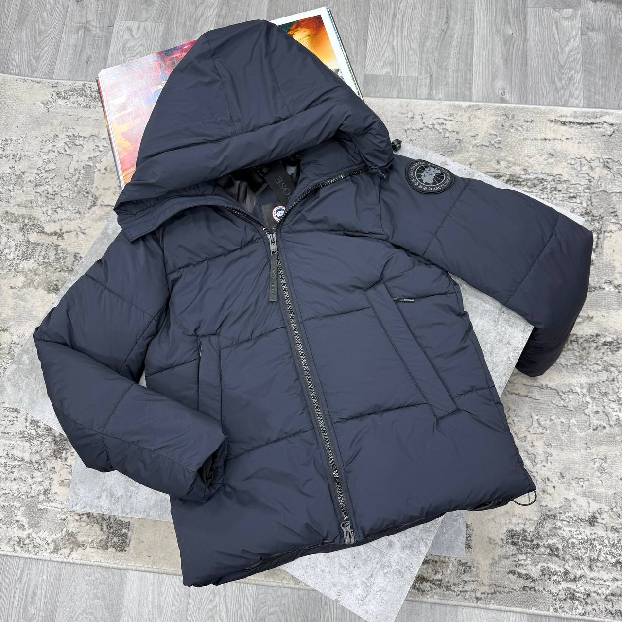 CG CROFTON PUFFER JACKET - NAVY