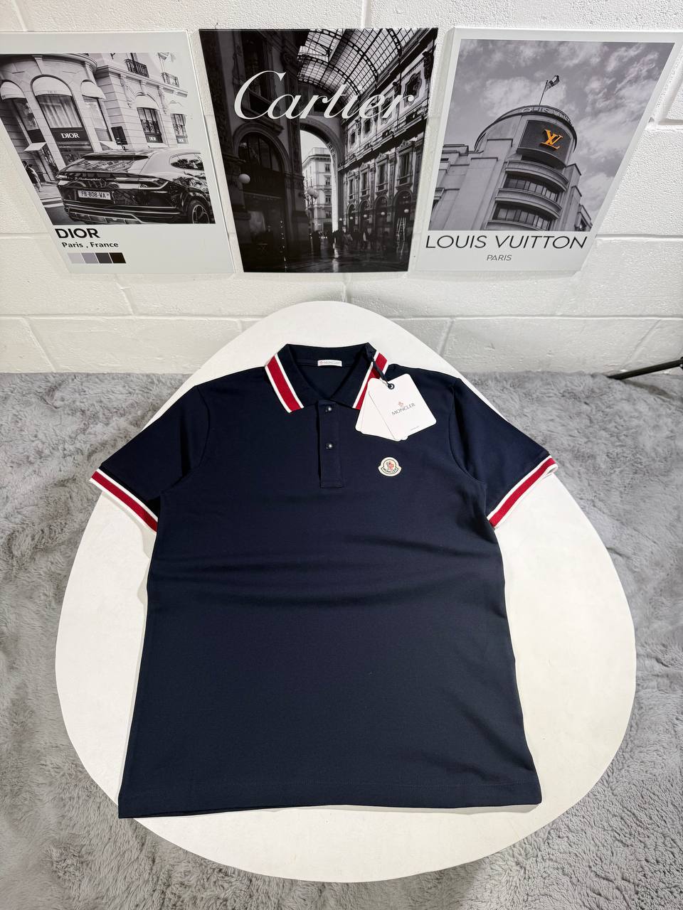 MNCLR COTTON POLO - NAVY