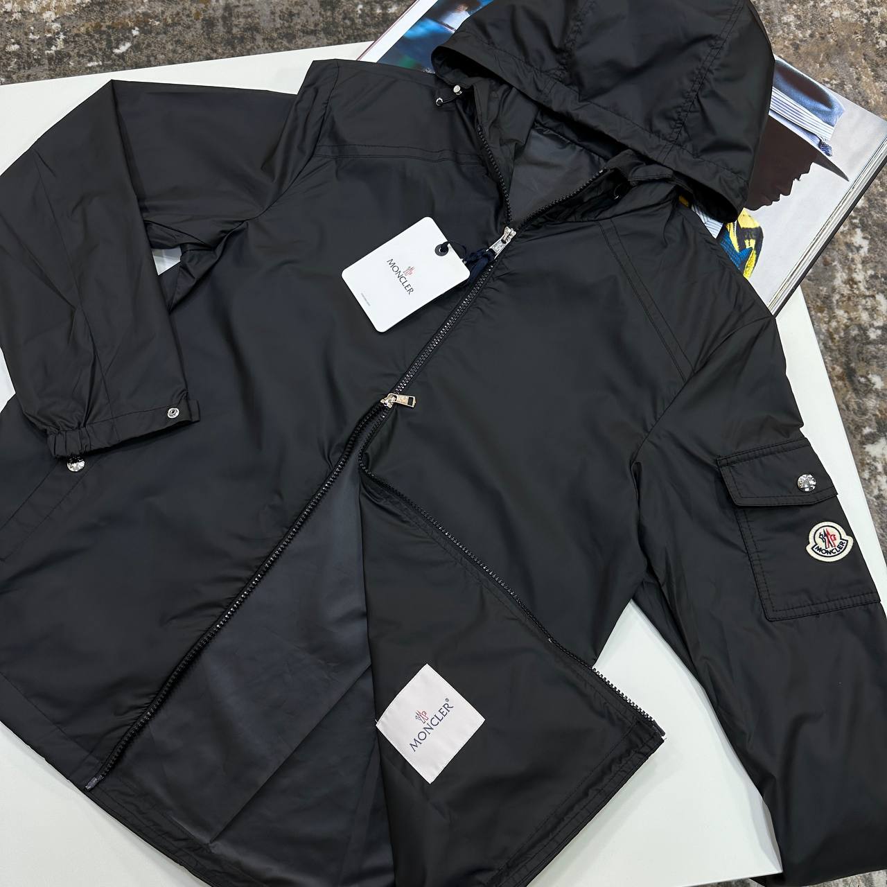MNCLR ETIACHE WIND JACKET - BLACK
