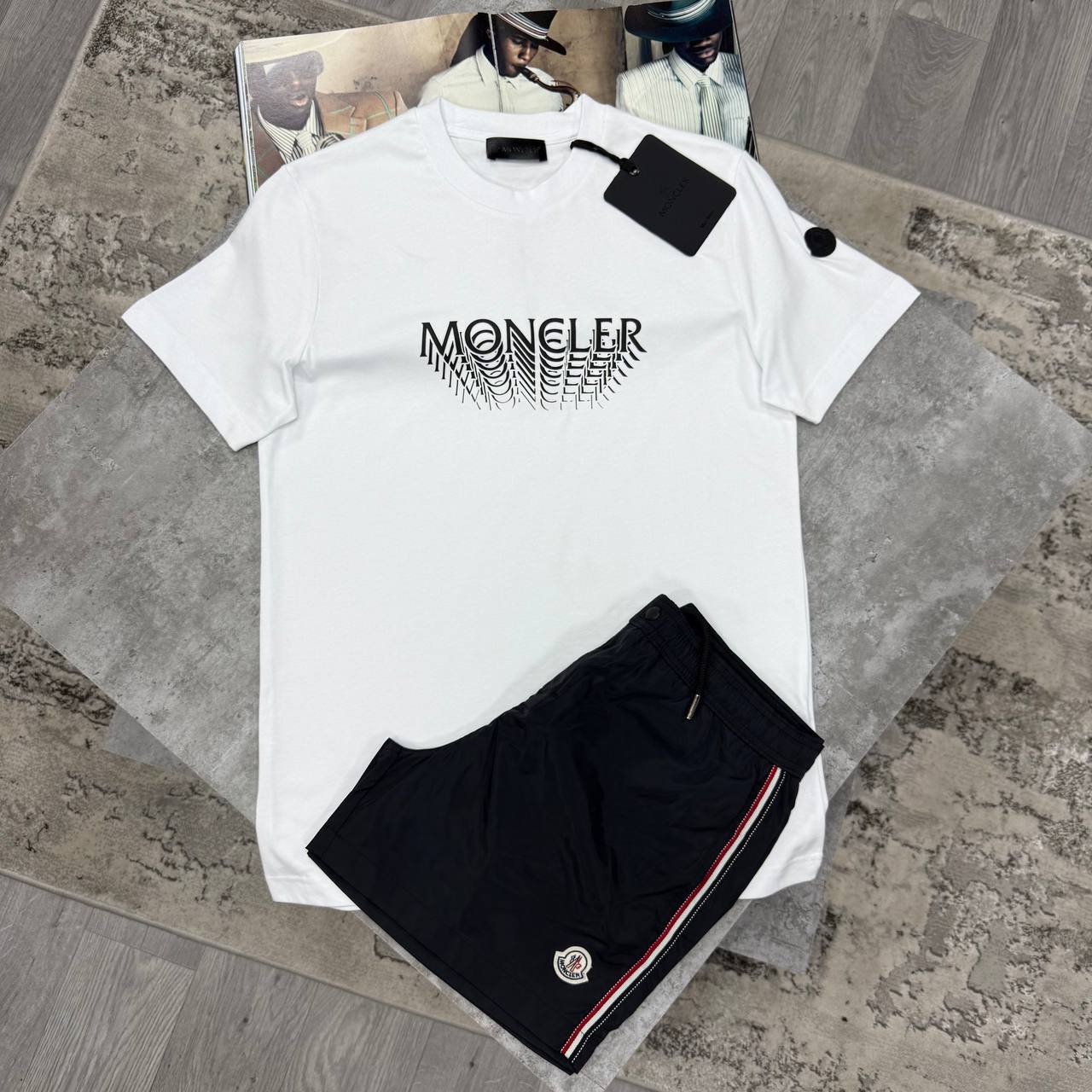 MNCLR ILLUSION TSHIRT - WHITE