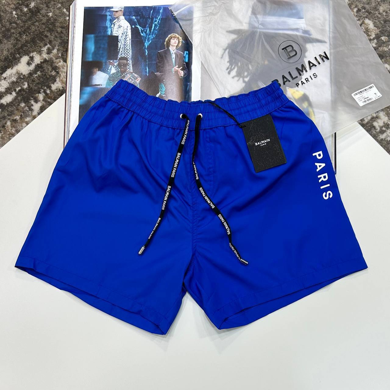 BLM SWIM SHORTS - BLUE