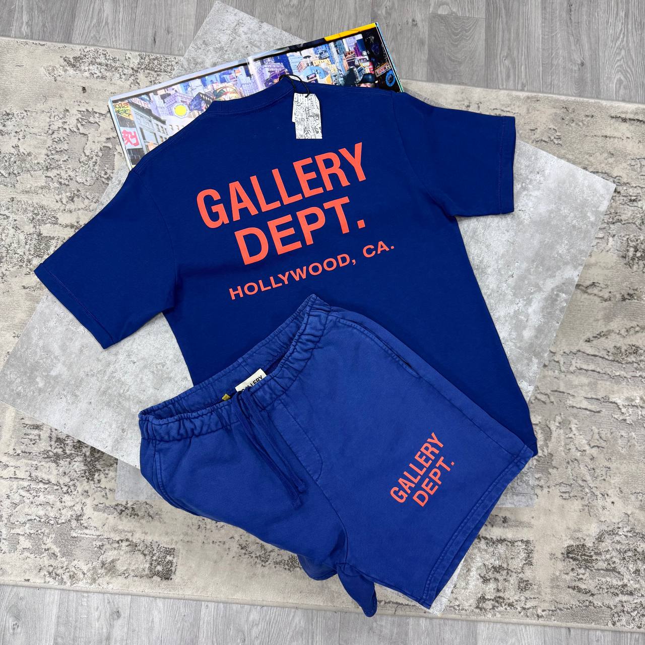 GD SHORT SETS - BLUE