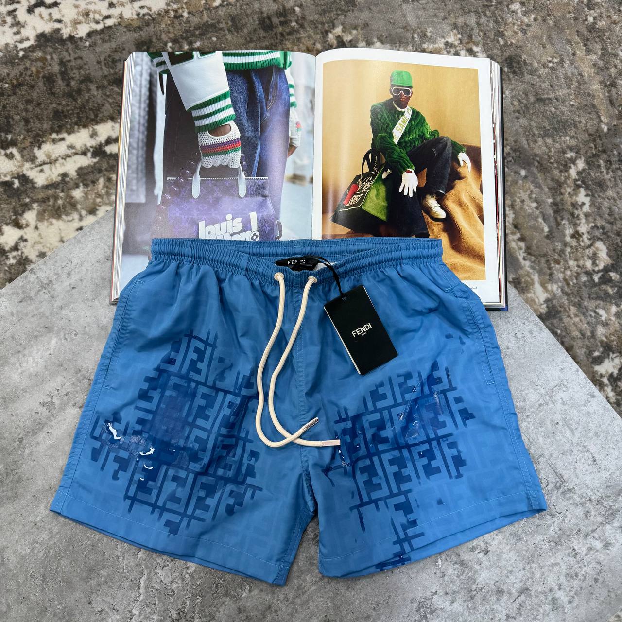 FDI SWIM SHORTS - BLUE