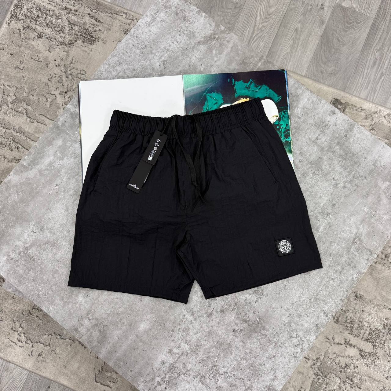 SI SWIM SHORTS - BLACK