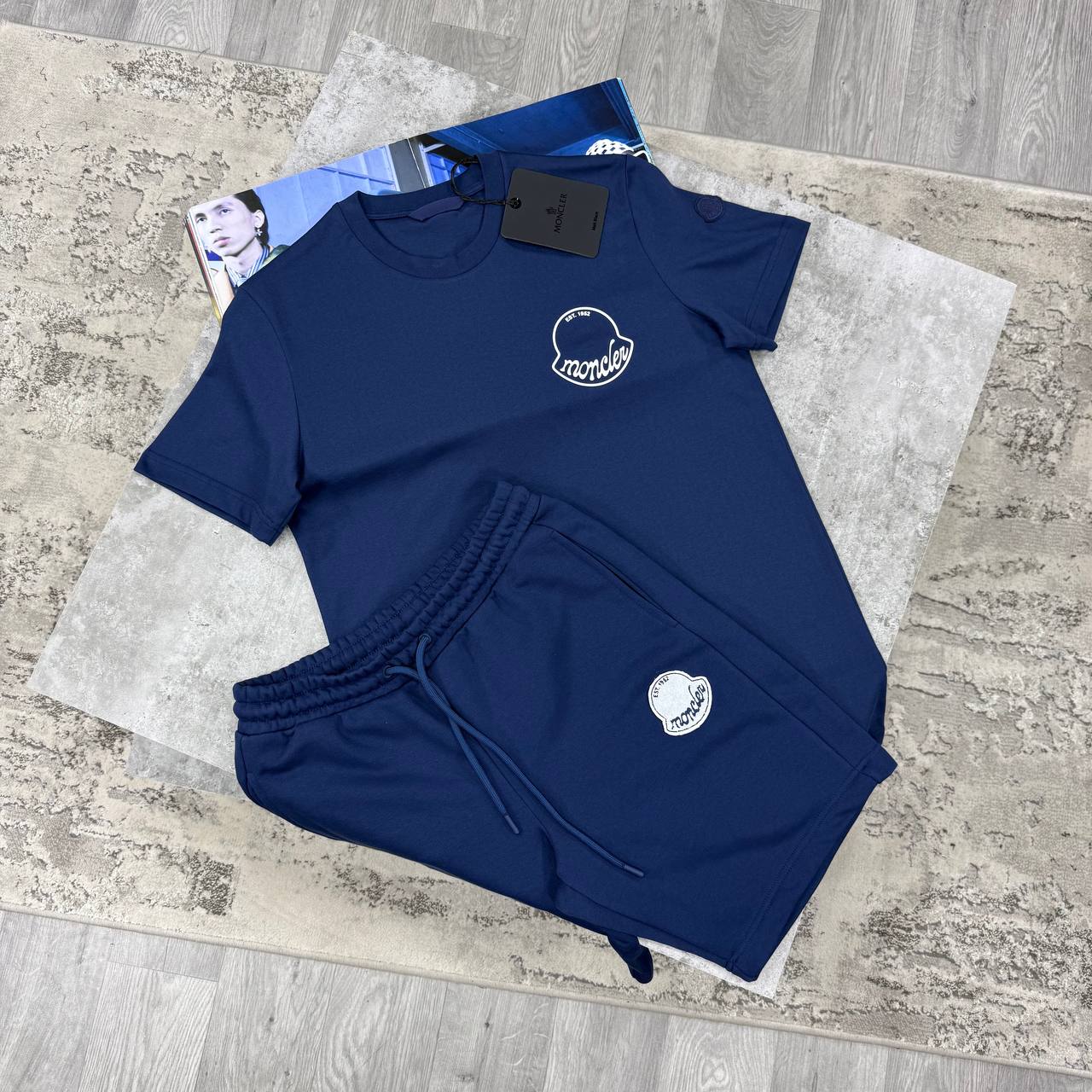 MNCLR SHORT SETS - NAVY