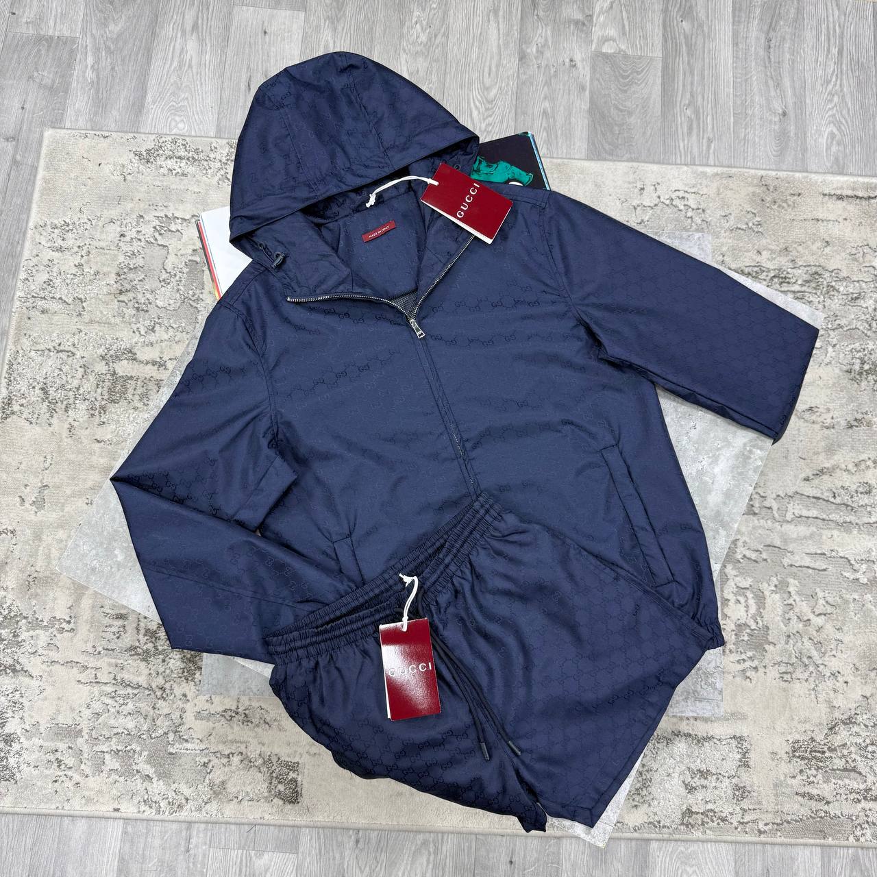 GCI JACKET SHORT SETS - NAVY