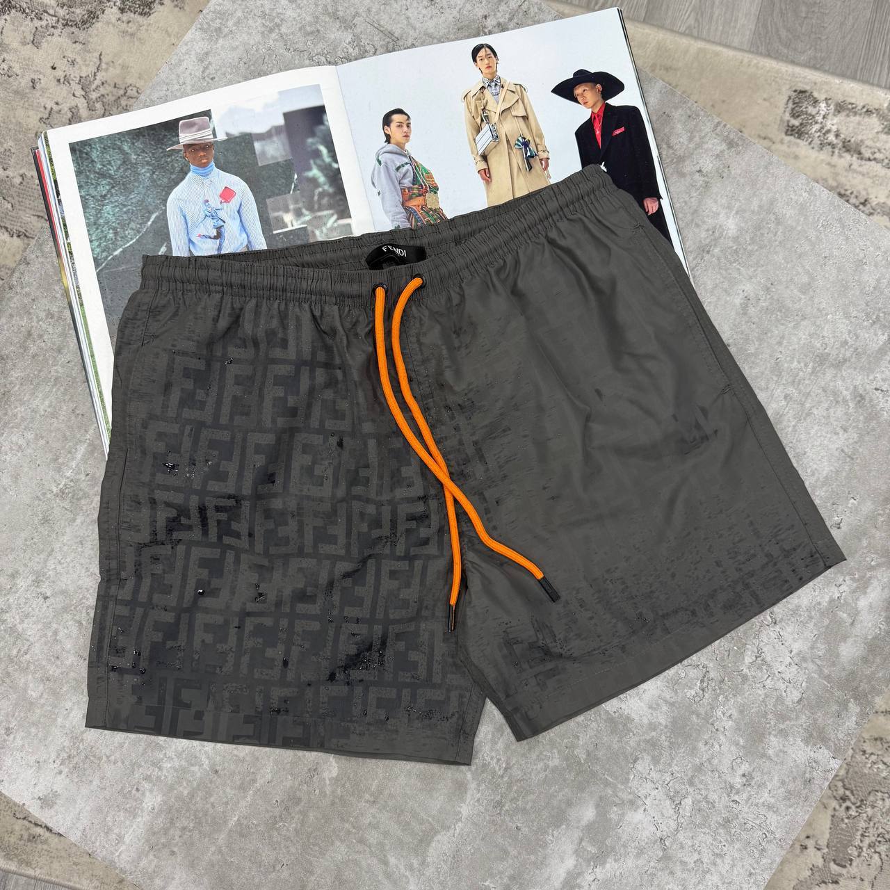 FDI SWIM SHORTS - GREY