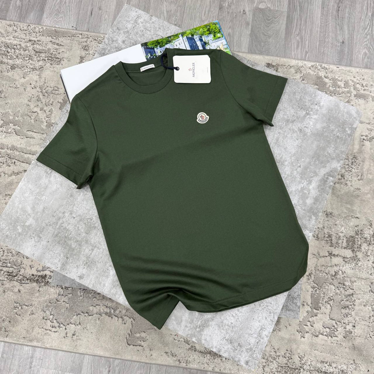 MNCLR LOGO T SHIRT - KHAKI