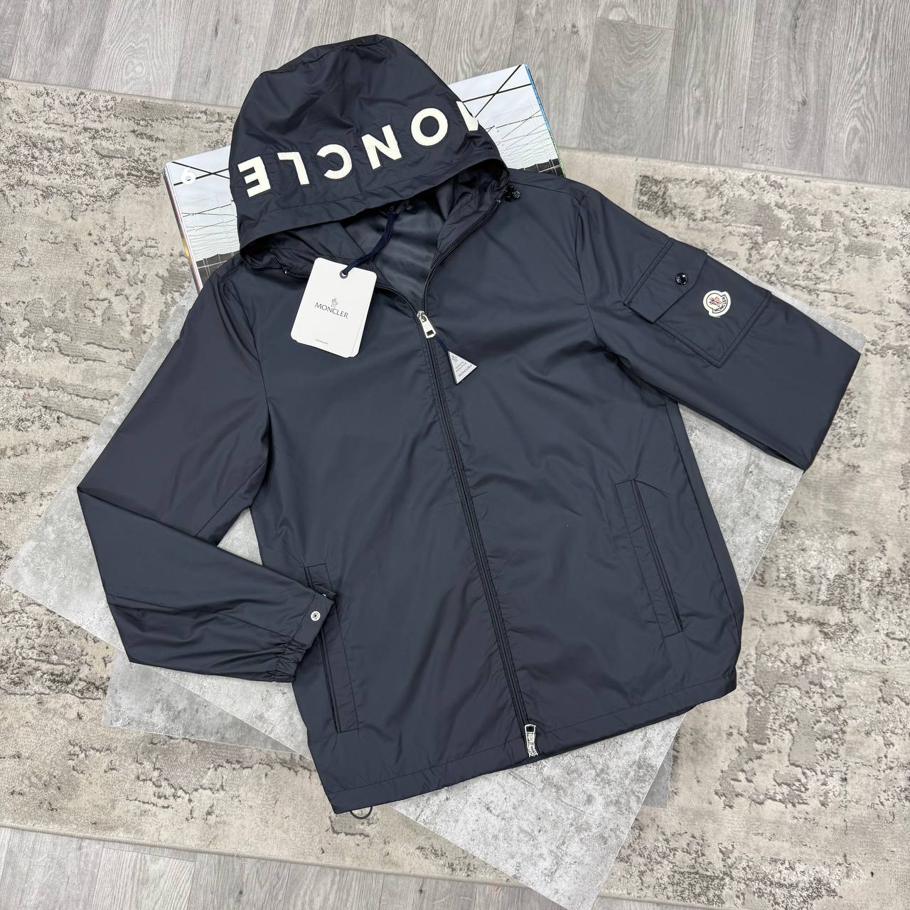MNCLER WINDBREAKER - NAVY