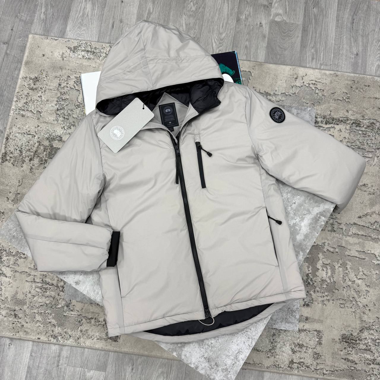 CG LODGE HOODIE JACKET - GREY