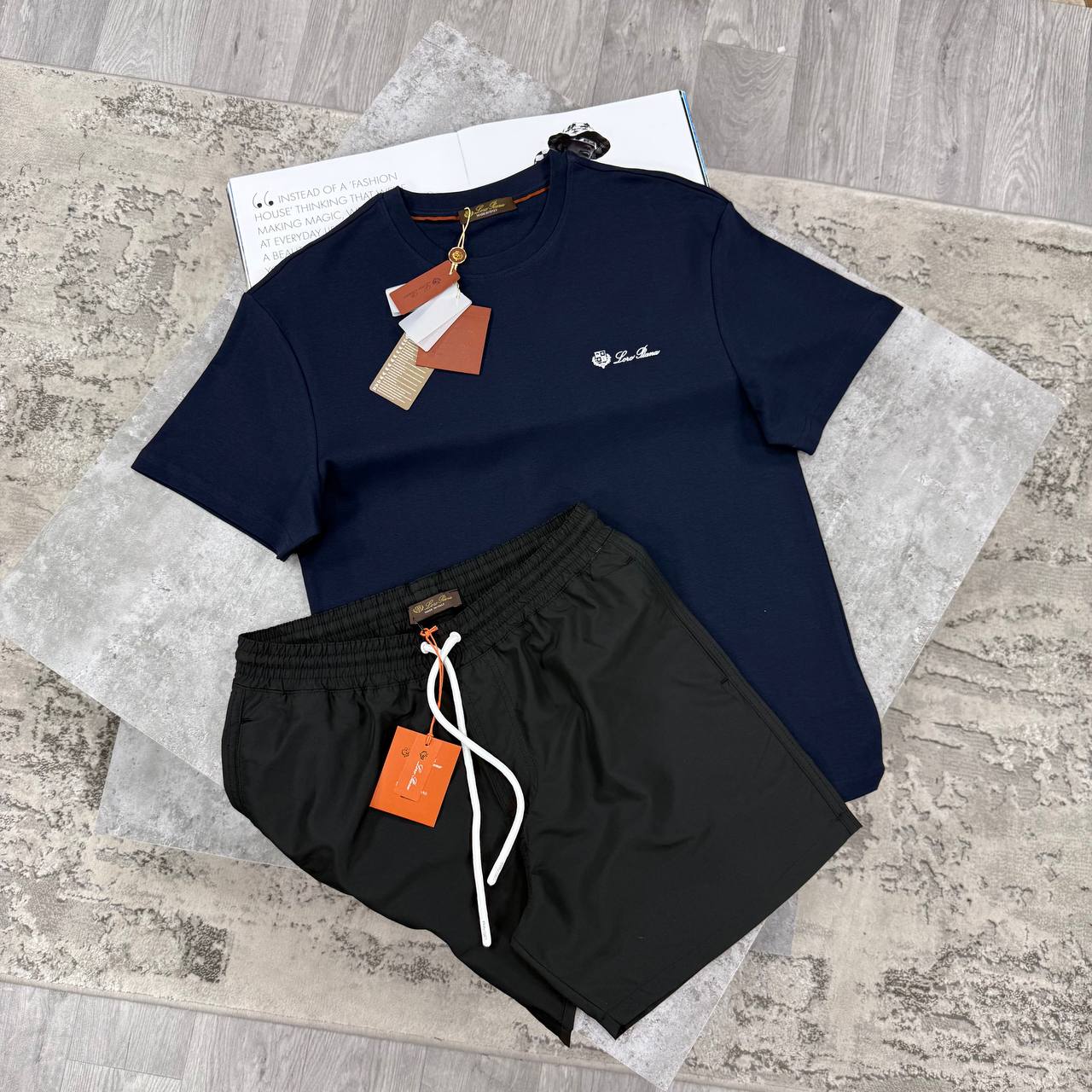 LORO T SHIRT - NAVY