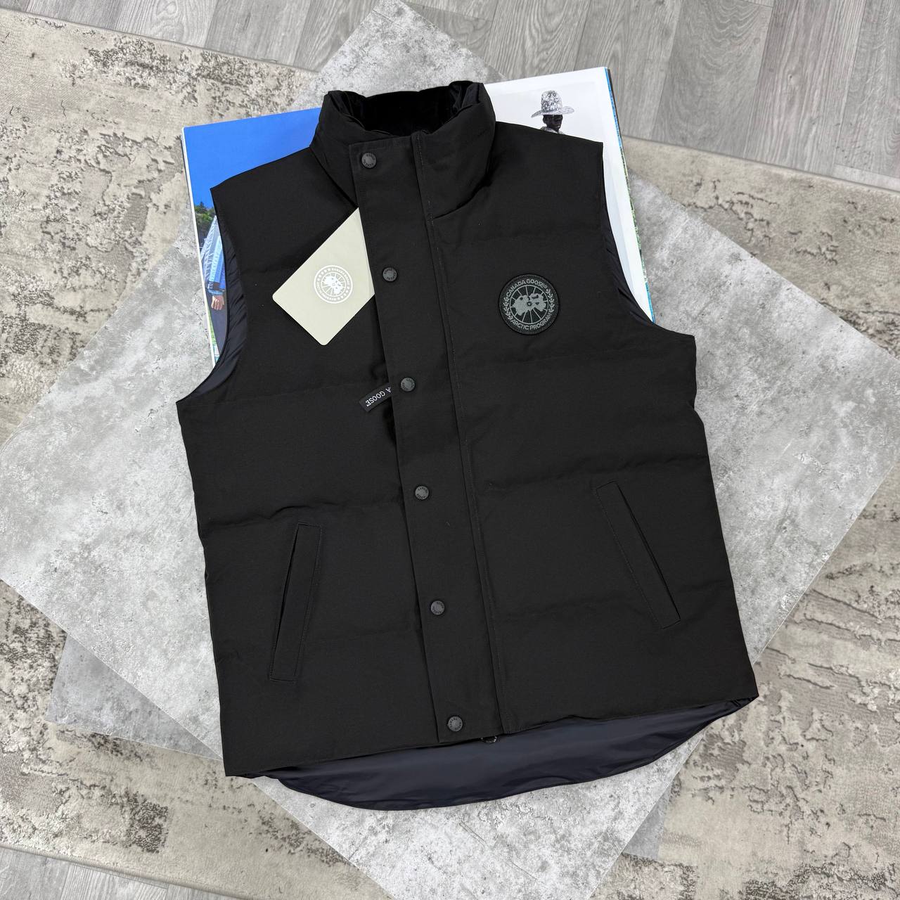 CG BLACK LABEL GILET - BLACK