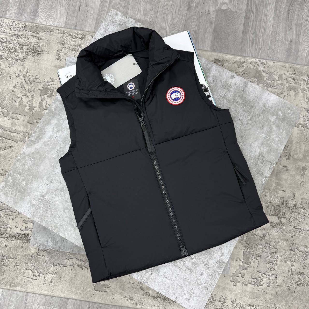 CG LODGE GILET - BLACK