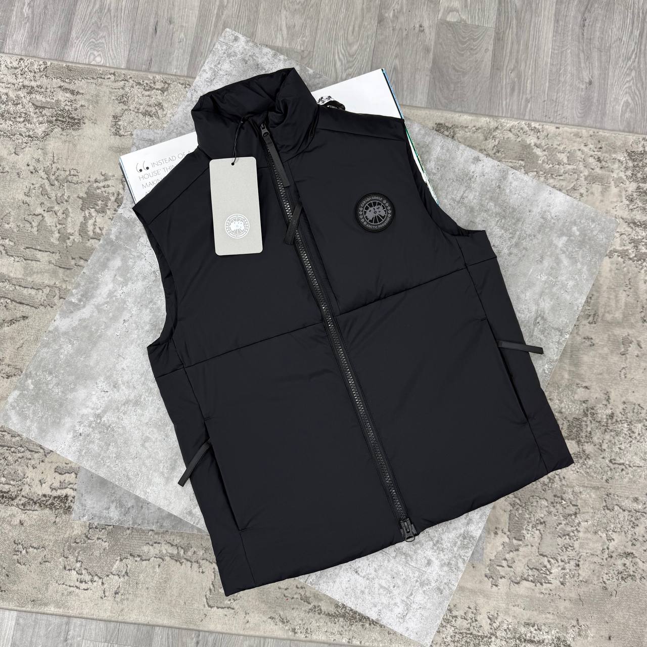 CG LODGE GILET - BLACK