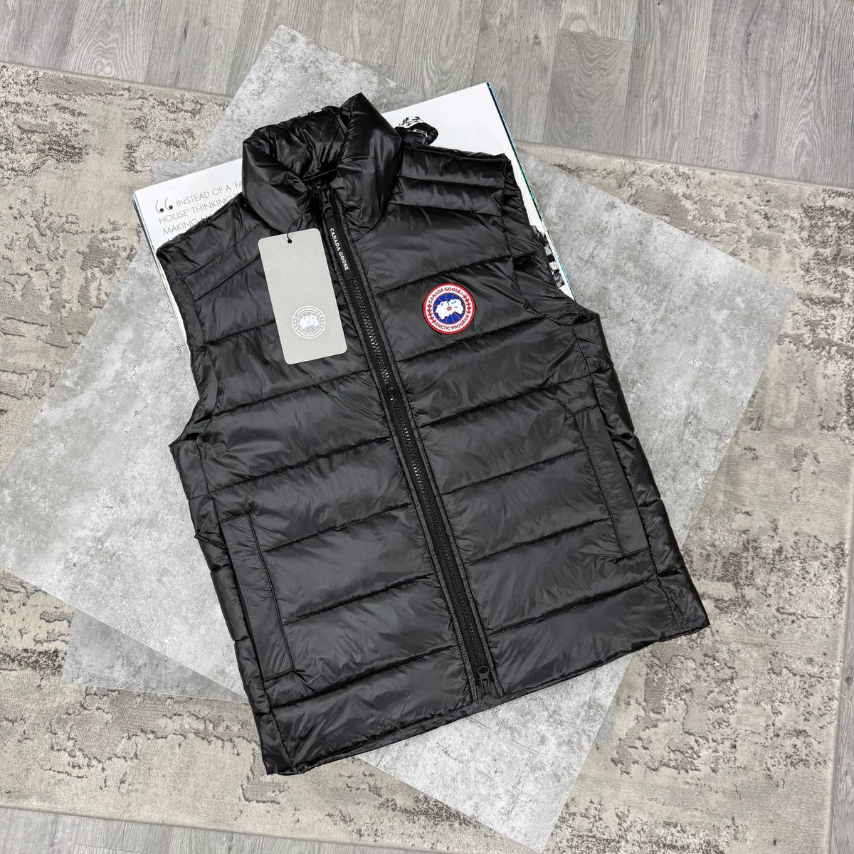 CG GILET - BLACK