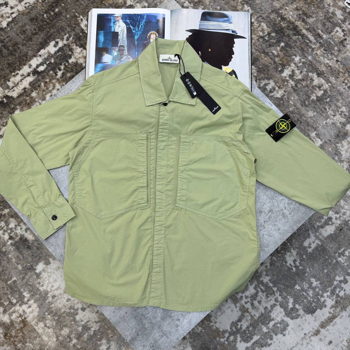 SI OVERSHIRT - SAGE GREEN
