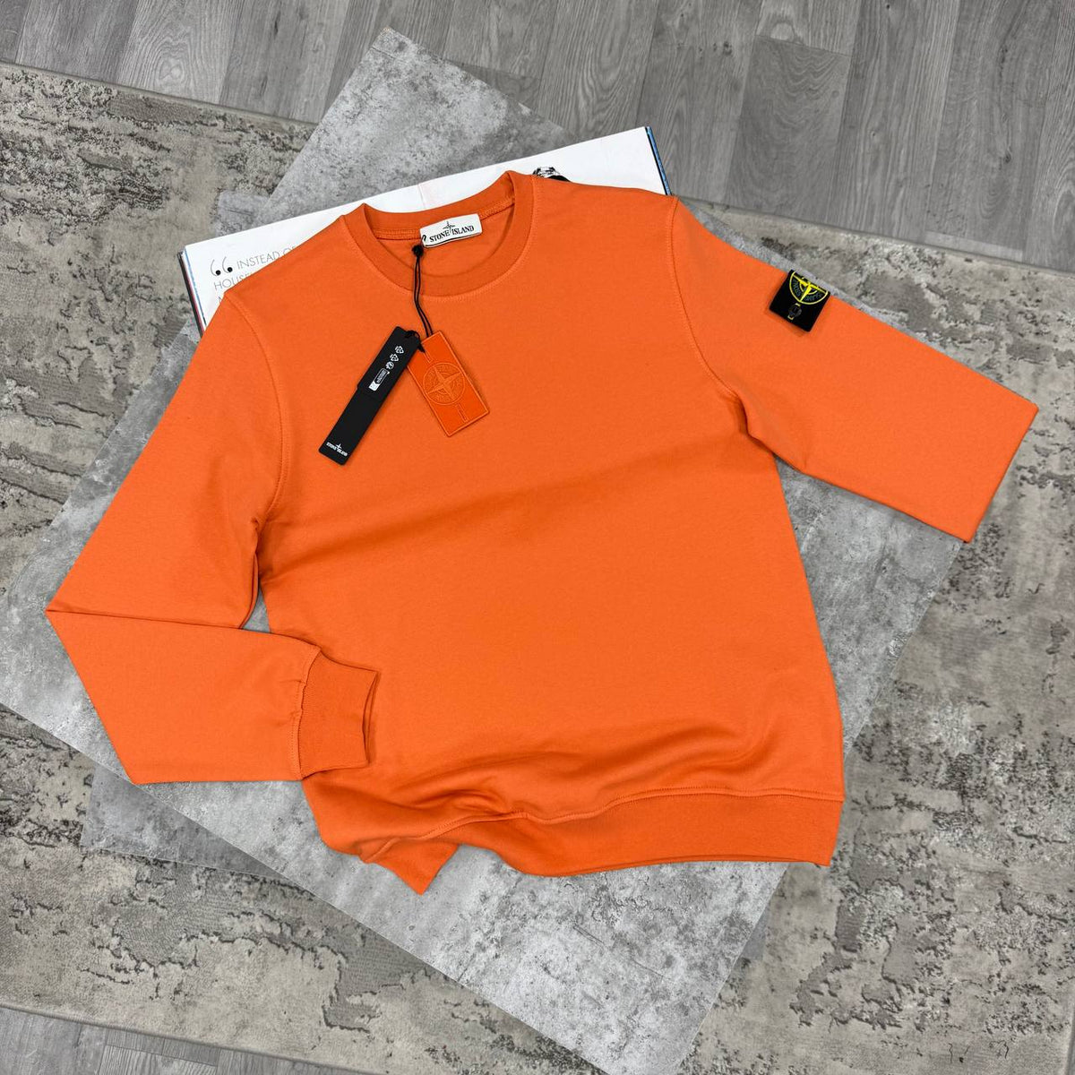SI CREWNECK JUMPER - ORANGE