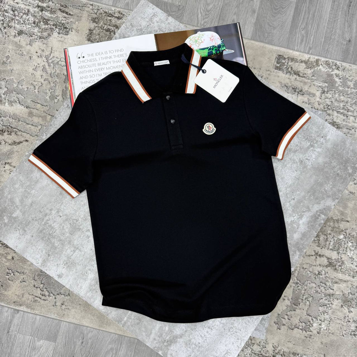 MNCLR POLO - BLACK