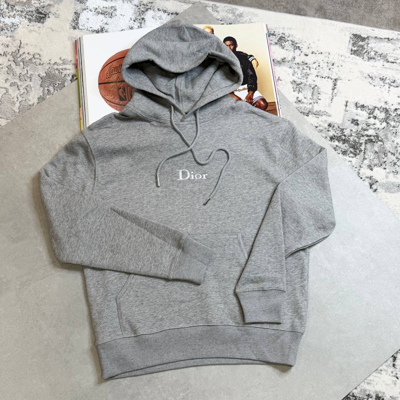 CD ICON HOODIE - GRAY