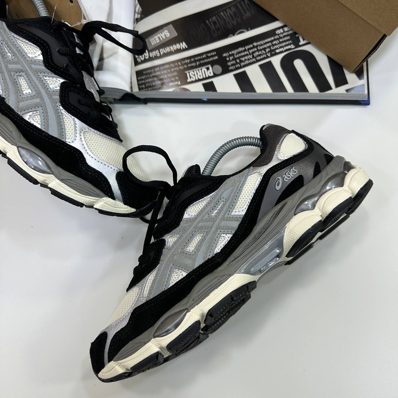ACS GEL TRAINERS - IVORY CLAY GREY
