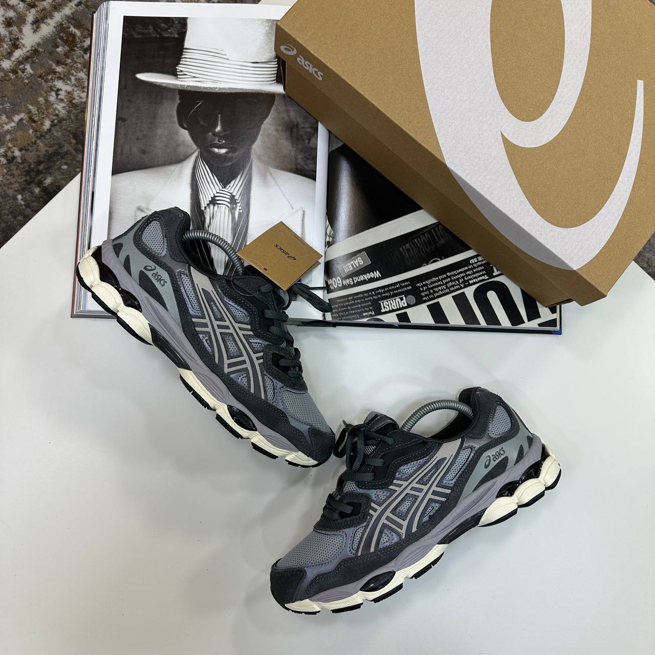 ACS GEL TRAINERS - OATMEAL OBSIDIAN GREY
