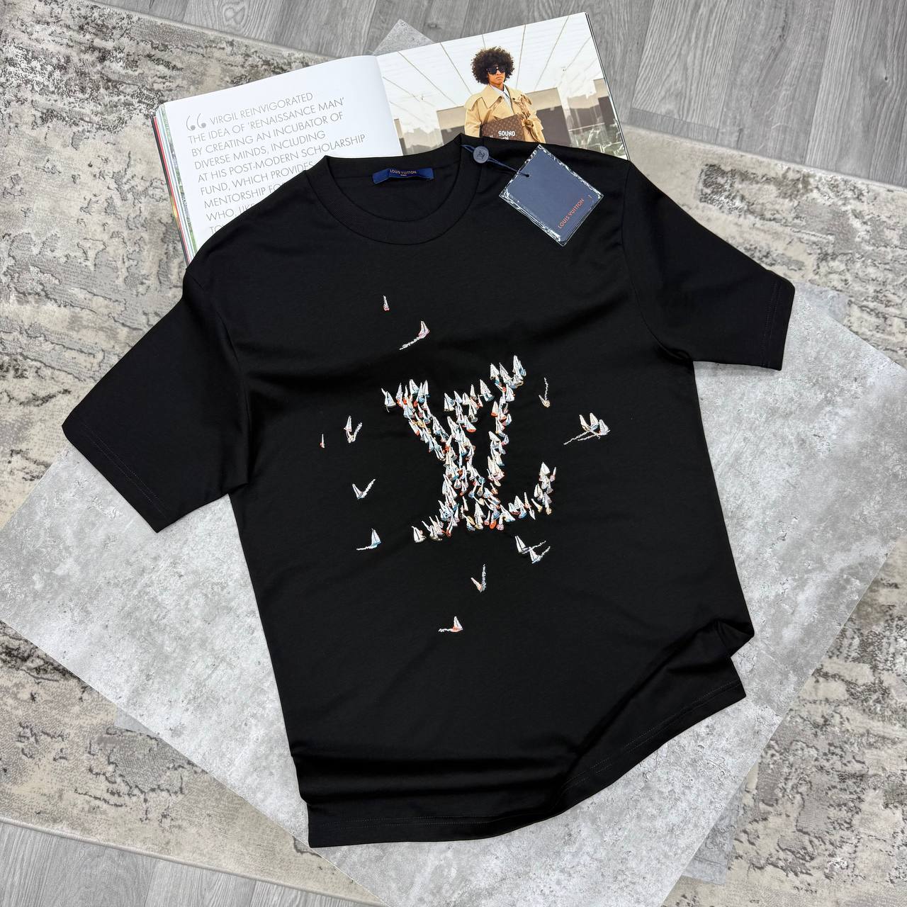 LVE BOAT TSHIRT - BLACK