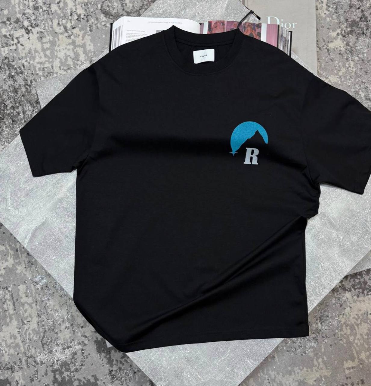 RHU MOONLIGHT TSHIRT - BLACK