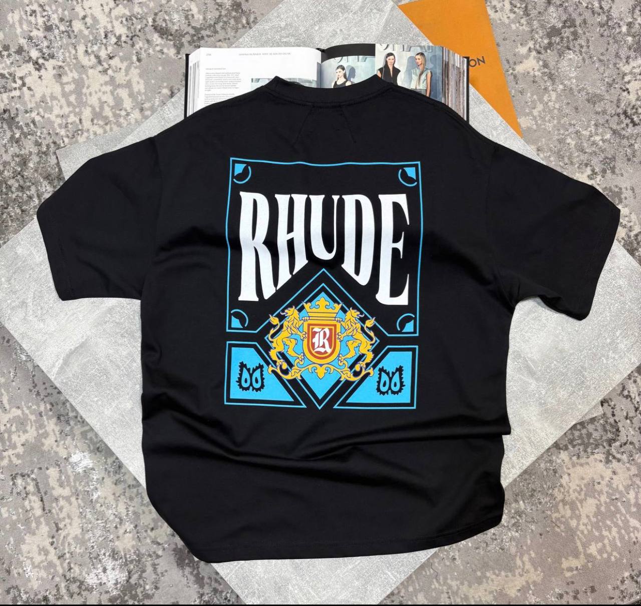 RHU CARD TSHIRT - BLACK