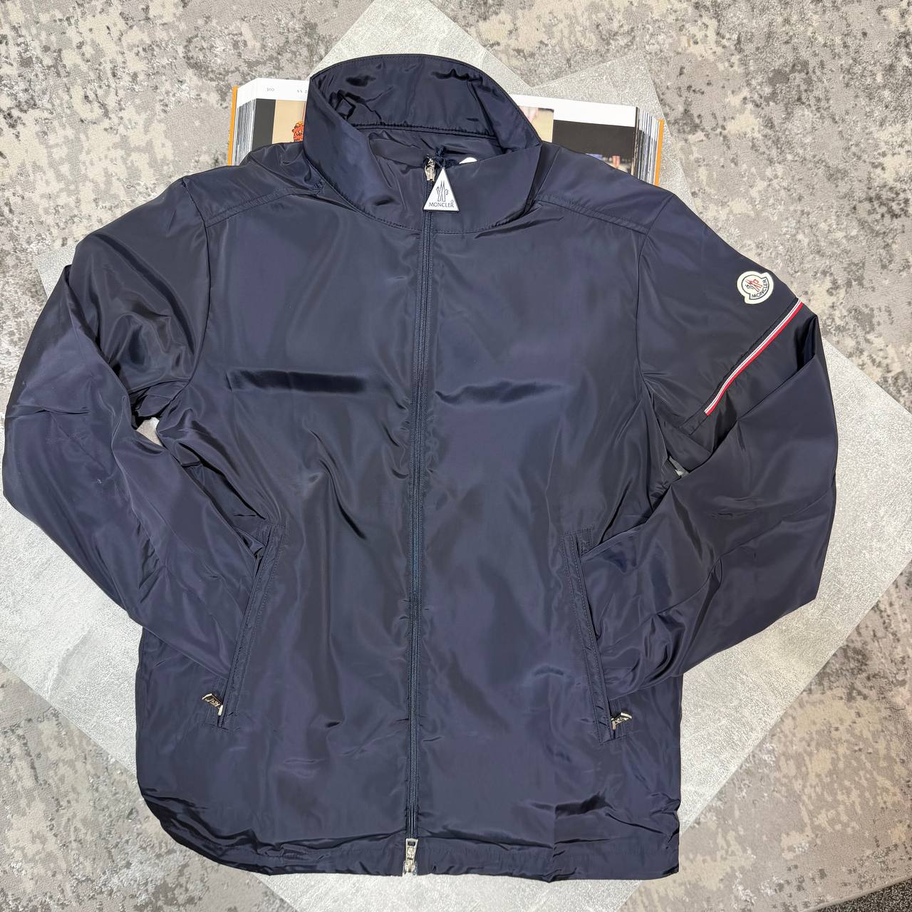 MNCLR RUINETTE NYLON JACKET - NAVY
