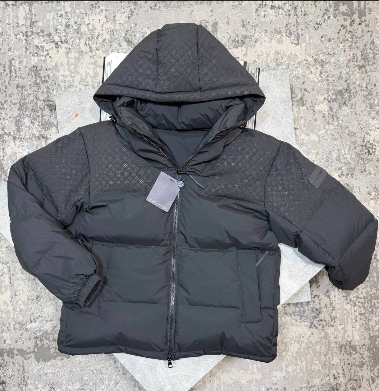 LVE ECODOWN PUFFER JACKET - BLACK