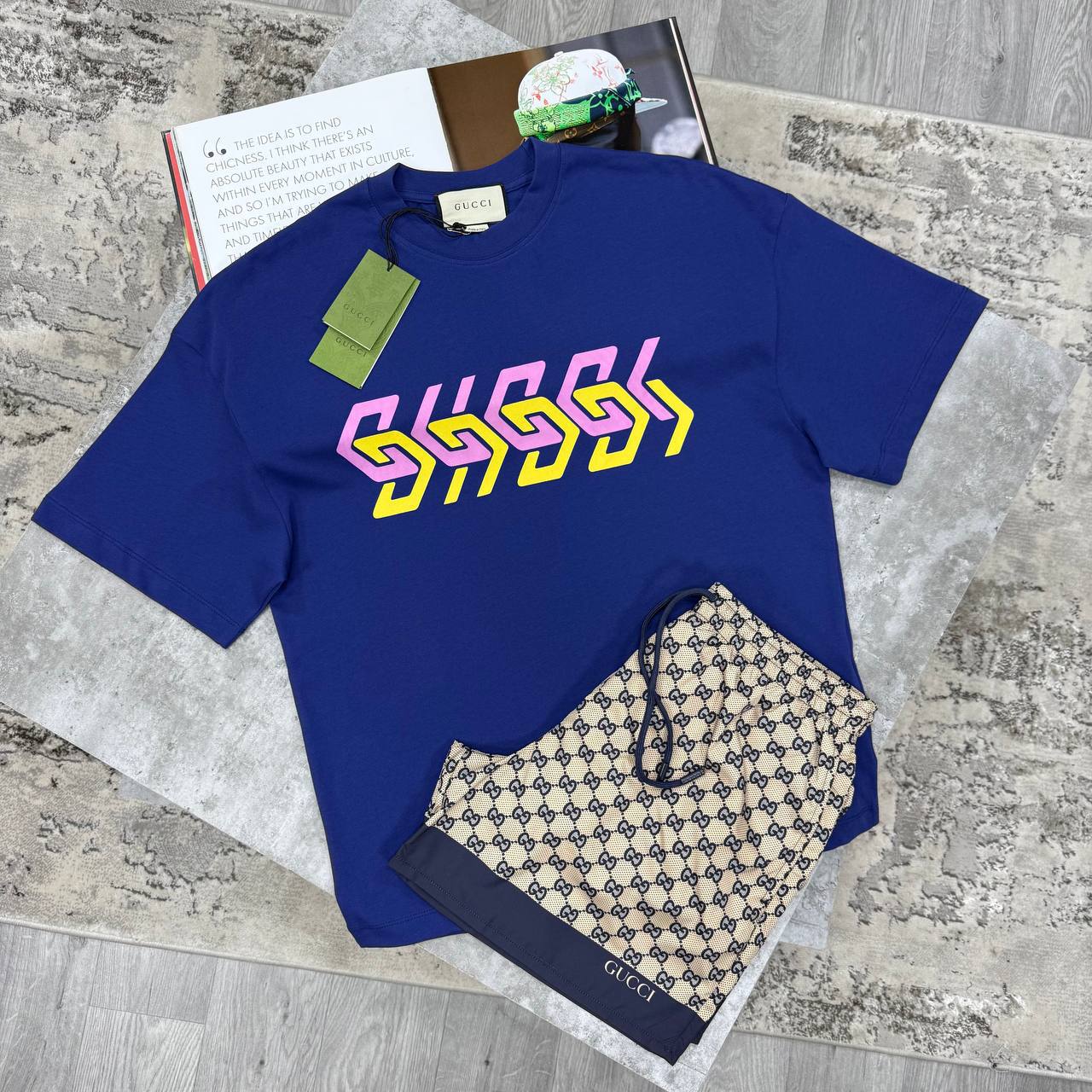 GCI COTTON TSHIRT - BLUE
