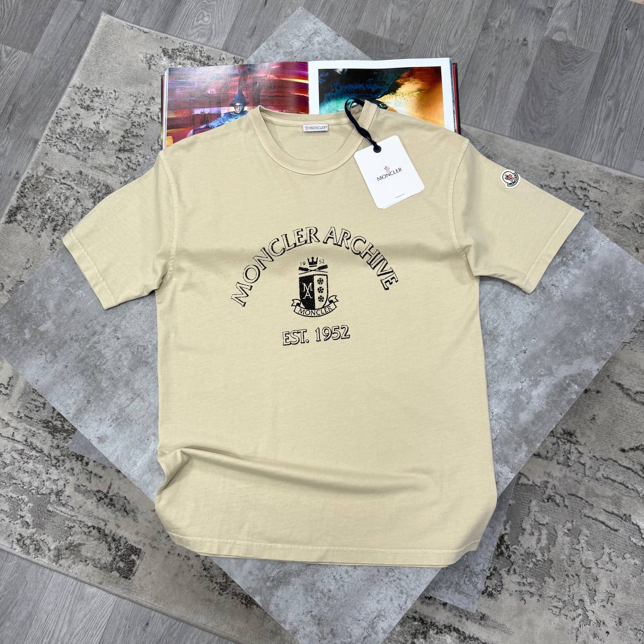 MNCLR ARCHIVE GRAPHIC TSHIRT - BEIGE