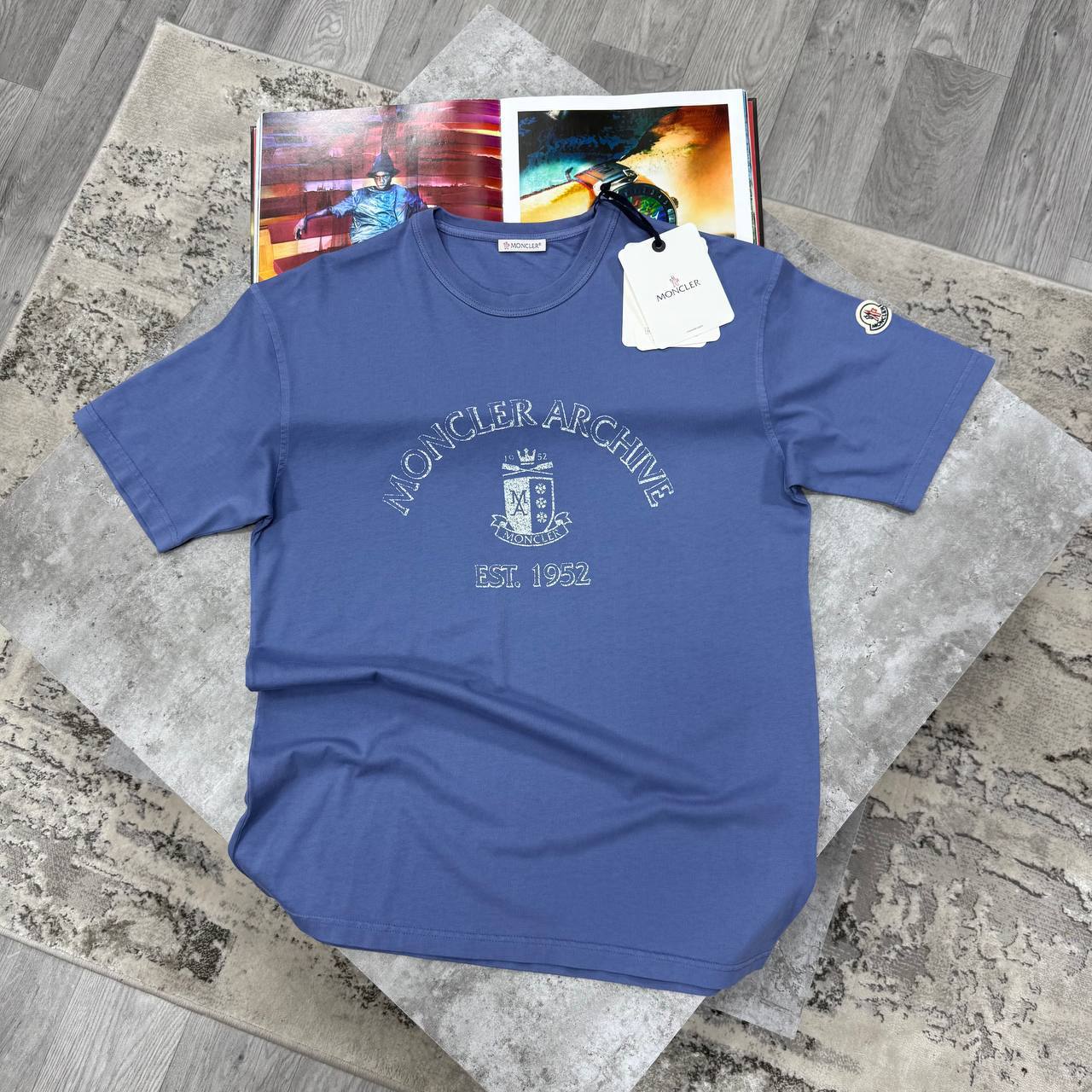 MNCLR ARCHIVE GRAPHIC TSHIRT - ROYAL BLUE