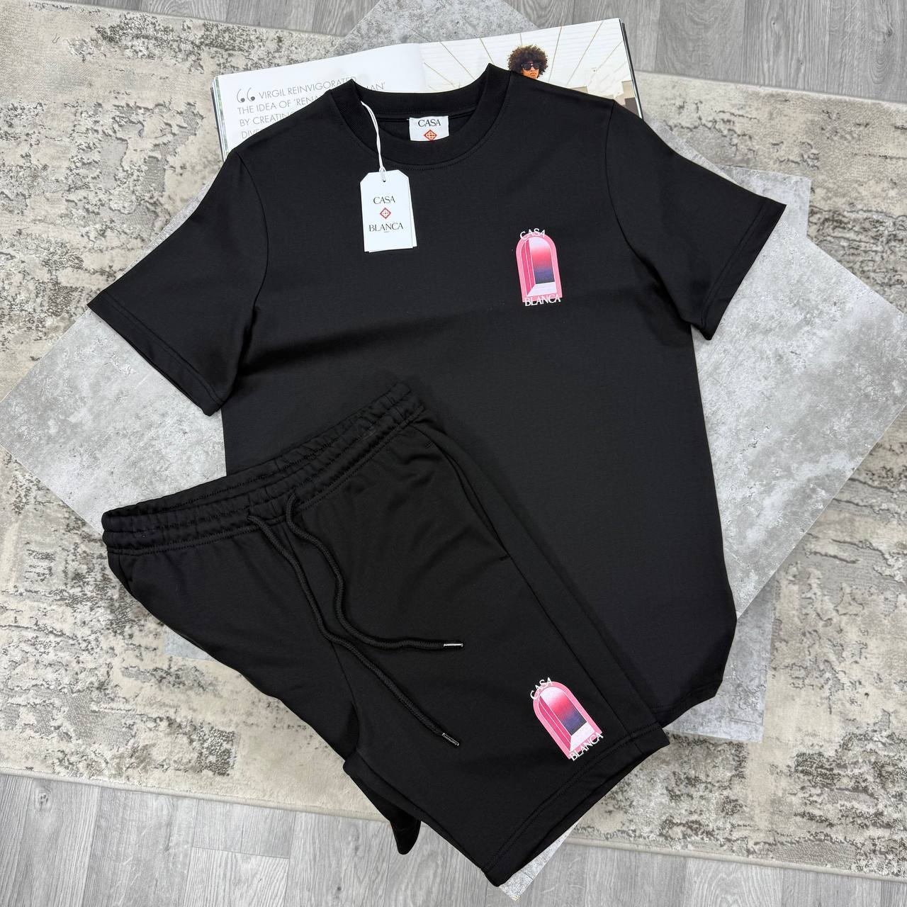 CB SHORT SETS - BLACK
