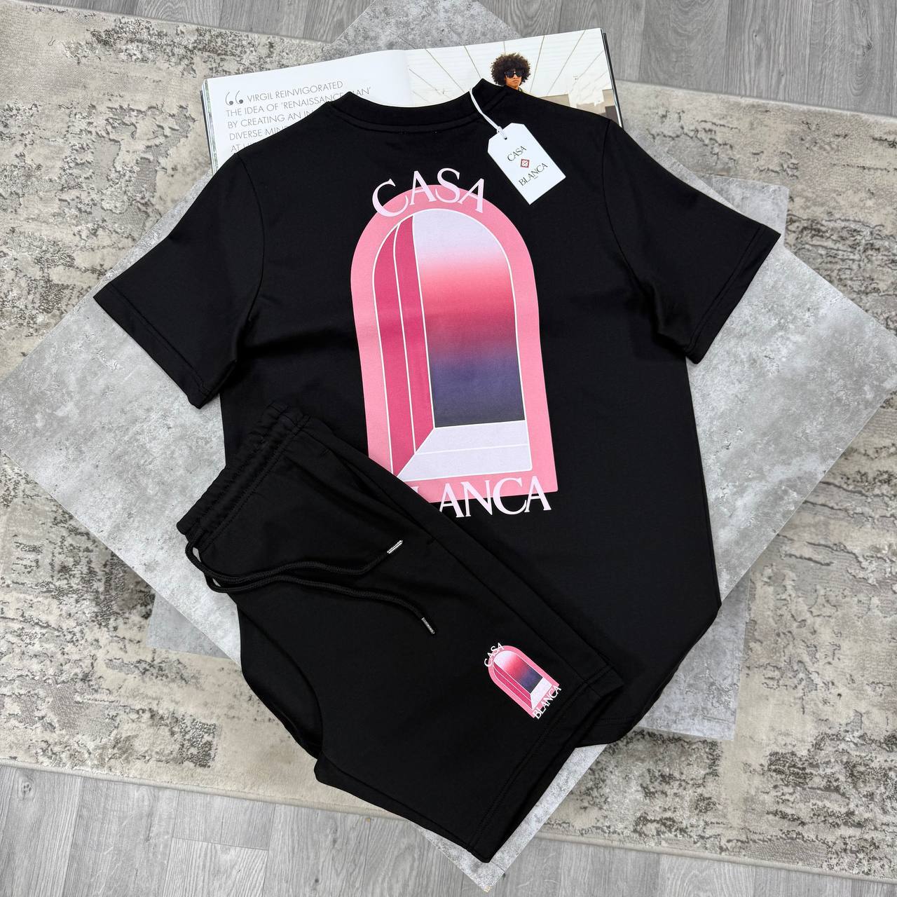 CB SHORT SETS - BLACK