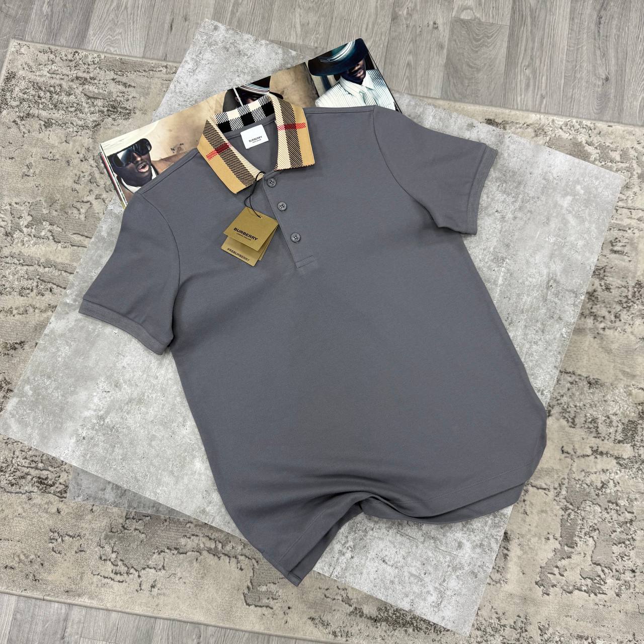 BBR POLO - GREY